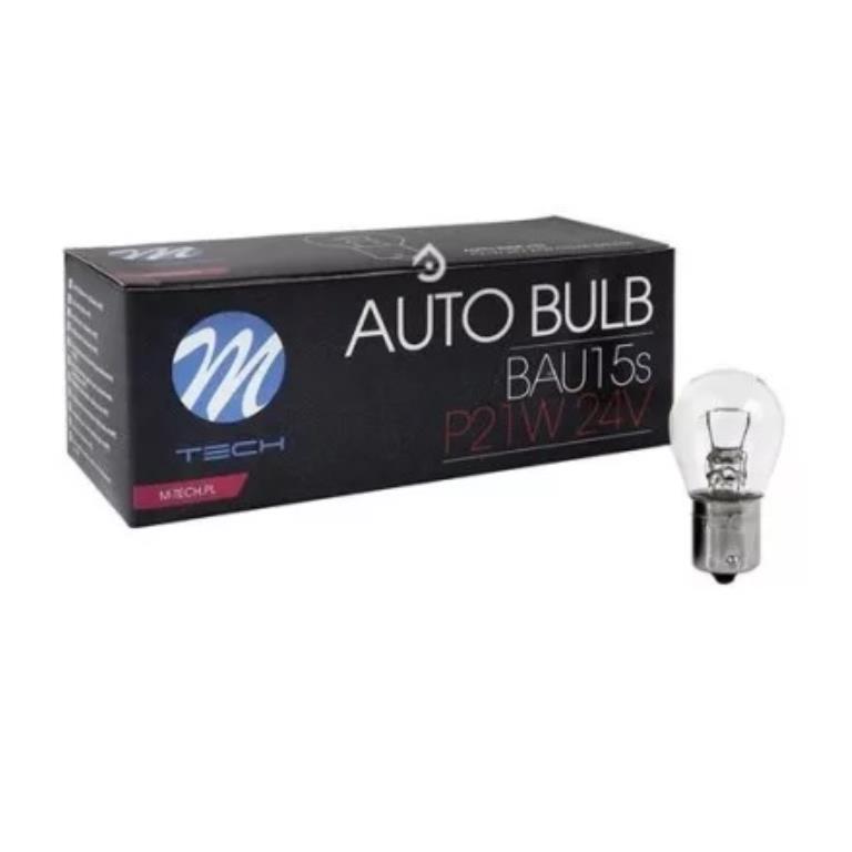 M-Tech, P21W Izzó, Ba 15S, 24V 21W